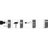 Полка стеклянная WASSERKRAFT ISEN K-4044